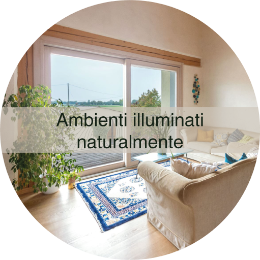 Ti offriamo. Progettazione bioclimatica. Ambienti illuminati naturalmente